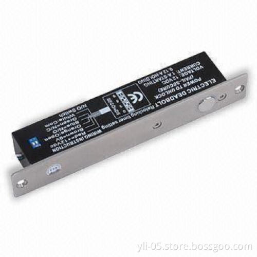 Fail Secure Electric Bolt with Electromagnetic Lock and Built-in Voltage Spike Suppressor
